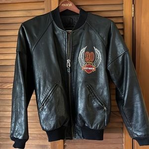 Harley Davidson 90th Anniversary Leather Jackett